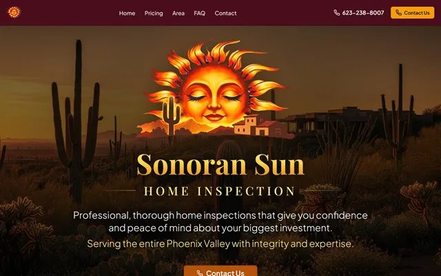 Sonoran Sun, a Hive-Rise client site